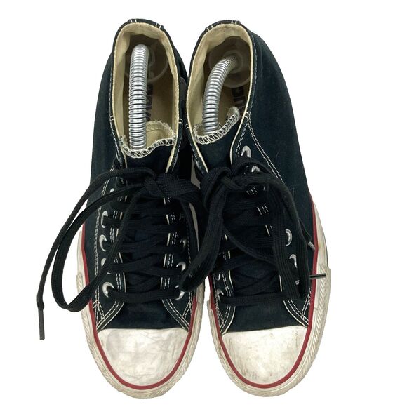 Converse Chuck Taylor All-Star -Women's Sz 7 -Lux Wedge -Black High Tops 547198F - Picture 4 of 12